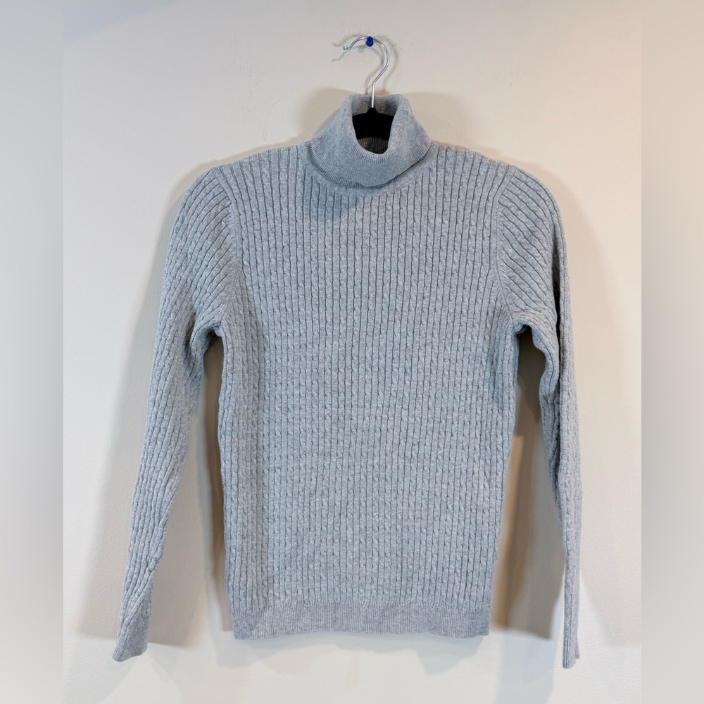 🔥Pria Women’s Gray Turtleneck Sweater Size S NWOT🔥